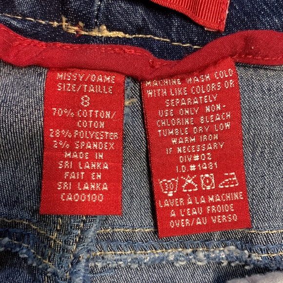 Vintage Midi Denim Skirt - Picture 7 of 8